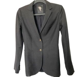 ARITZIA Talula Wool  Charcoal Gray Blazer, Size 2